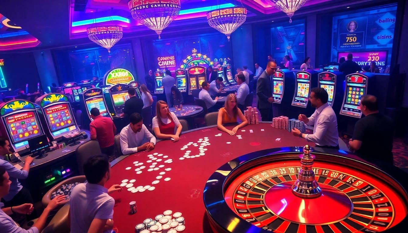 Excited players engaging in high-stakes poker at XX88 casino.