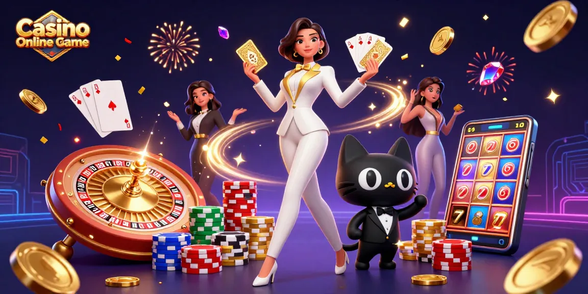 Engage in the ultimate Casino Online Game experience with dynamic 3D characters and casino elements.