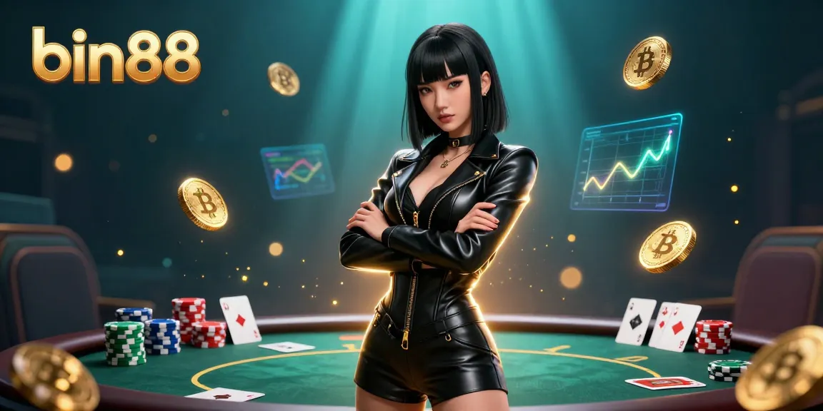 Join the thrilling world of bin88 poker with stunning visuals of action and excitement!