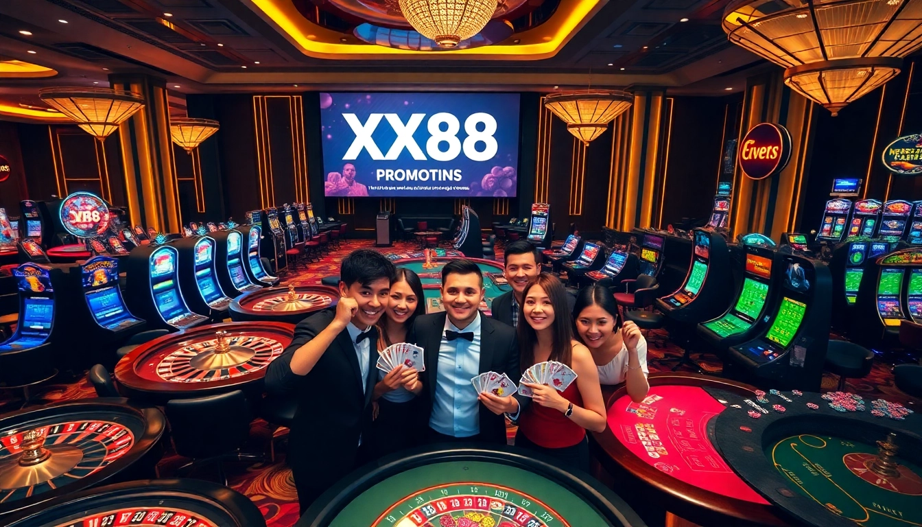 Experience the thrill of gambling at https://xx88brand.com/ with vibrant casino visuals and excitement.
